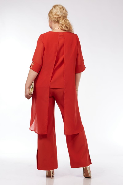 Блуза, брюки, майка Michel chic 1353 красный - фото 7