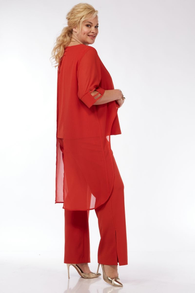 Блуза, брюки, майка Michel chic 1353 красный - фото 6