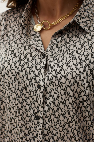 Блуза MALI 623-075 тирамису - фото 11