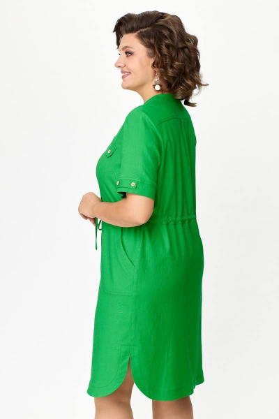 Платье Zlata 4427 зеленый - фото 6