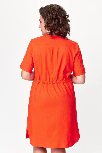 Платье Zlata 4427 оранжевый - фото 6