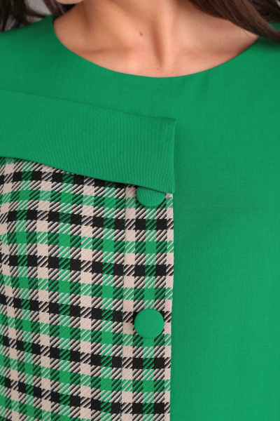 Платье Rishelie 933.1 зеленый - фото 5