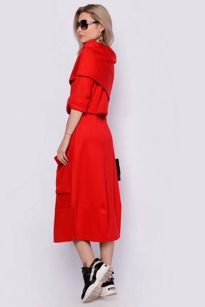 Платье Patriciа F14835 красный - фото 2