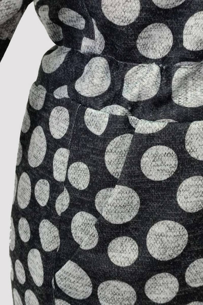 Платье Patriciа F15245 черный,серый - фото 5