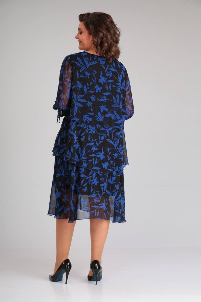 Платье Mubliz 105 черно-синий - фото 5