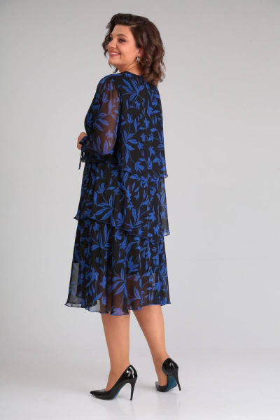 Платье Mubliz 105 черно-синий - фото 4