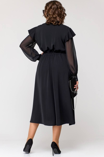 Платье EVA GRANT 7168 черный - фото 2