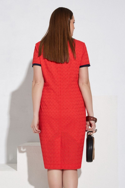 Платье Lissana 3746 красный - фото 4