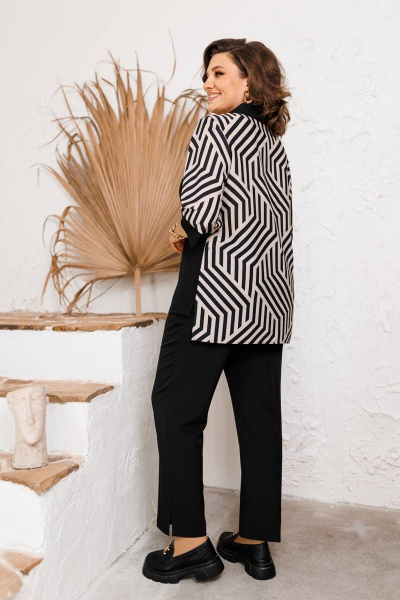 Блуза, брюки Romanovich Style 2-2561 черный - фото 6