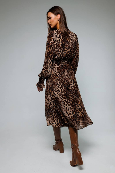 Платье Butеr 2670 принт леопард - фото 5