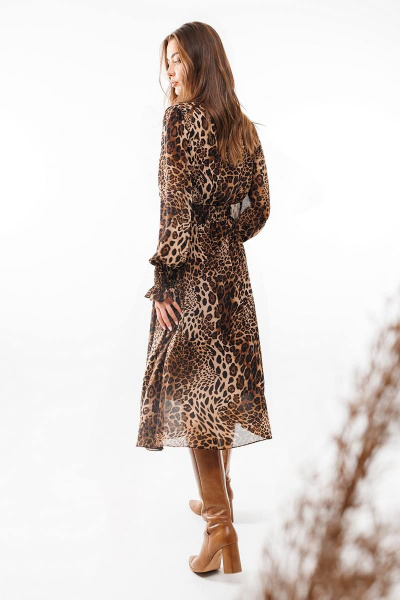 Платье Butеr 2670 принт леопард - фото 7