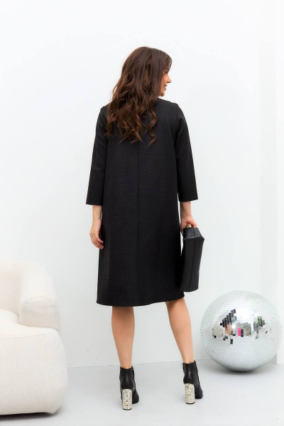 Платье Anastasia 790 черный - фото 4