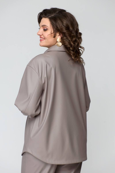 Блуза, рубашка ANASTASIA MAK 1139 капучино - фото 4