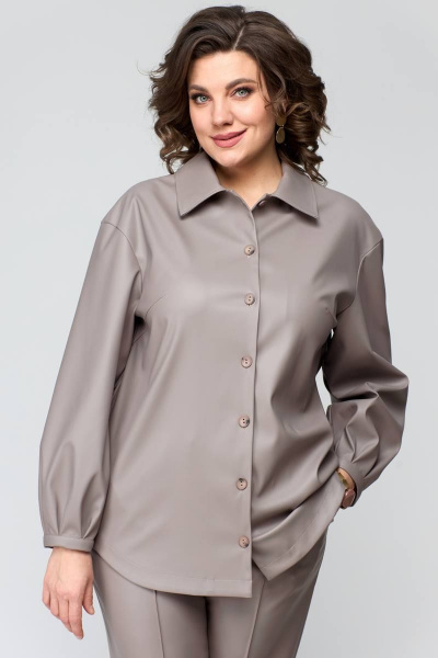 Блуза, рубашка ANASTASIA MAK 1139 капучино - фото 1