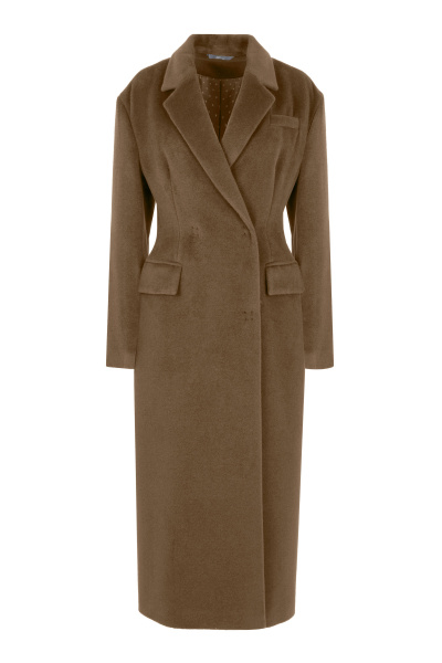 Пальто Elema 1-09-170 коричневый - фото 1