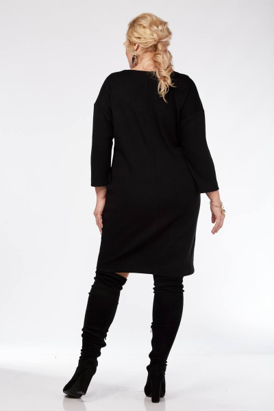 Платье SVT-fashion 587 черный - фото 4