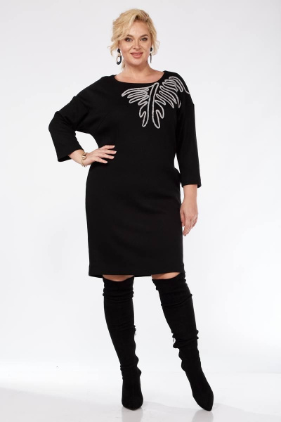 Платье SVT-fashion 587 черный - фото 1