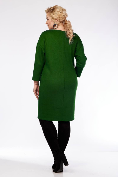 Платье SVT-fashion 587 зеленый - фото 3