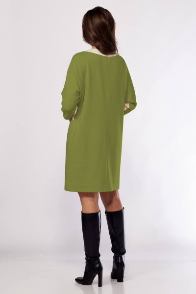 Платье Karina deLux M-1161 зеленый - фото 3