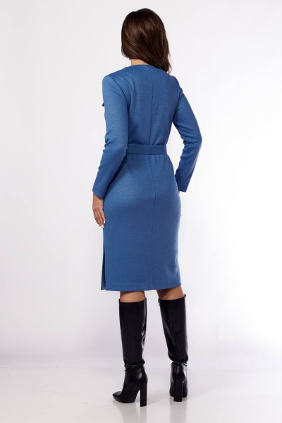 Платье Karina deLux M-1160 синий - фото 7