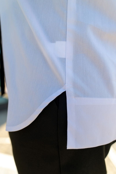Блуза Andina 117 черный/белый - фото 5
