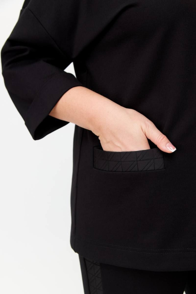 Блуза, брюки DaLi 4549.1 черный - фото 4