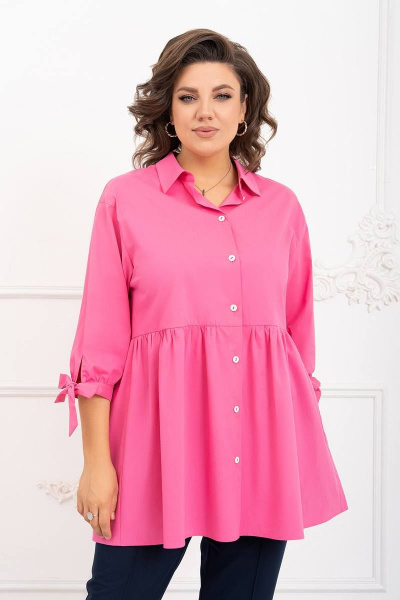 Блуза JeRusi 2331 розовый - фото 14