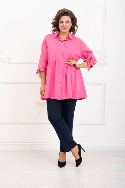 Блуза JeRusi 2331 розовый - фото 10