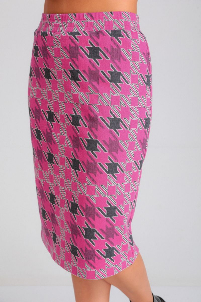 Жакет, юбка Mubliz 096 розовый - фото 4