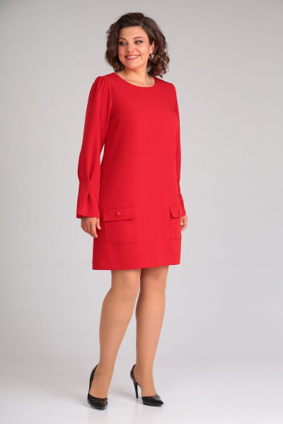 Платье Mubliz 101 красный - фото 3