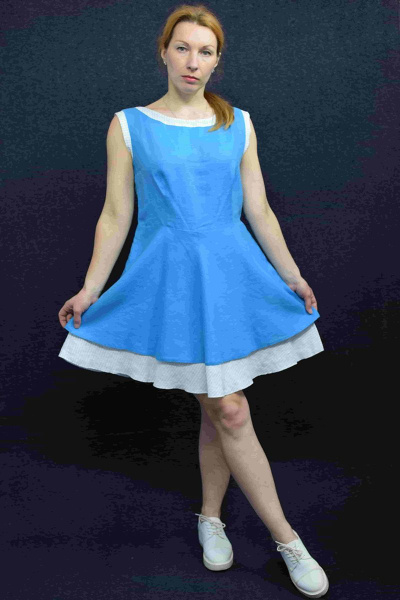 Платье VIVA LADY 9319V_4C68-Р49_170 голубой - фото 1