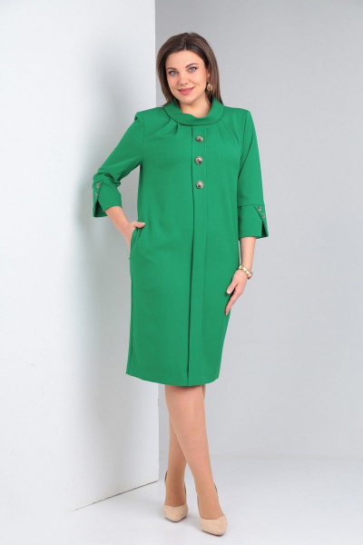 Платье AMORI 9782 зеленый - фото 1