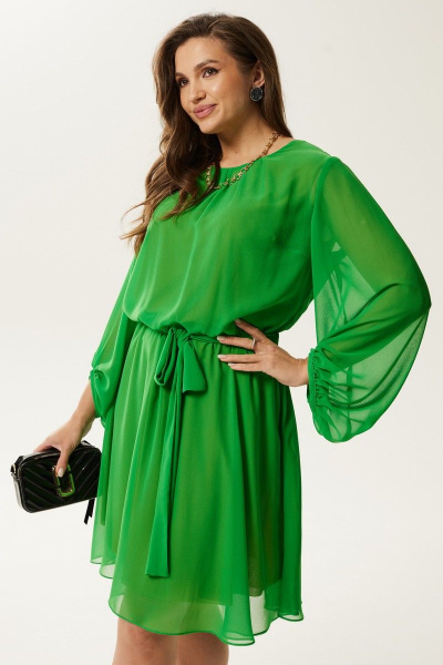 Платье Condra 2406 зеленый - фото 8