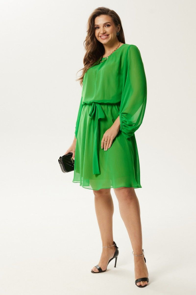 Платье Condra 2406 зеленый - фото 5