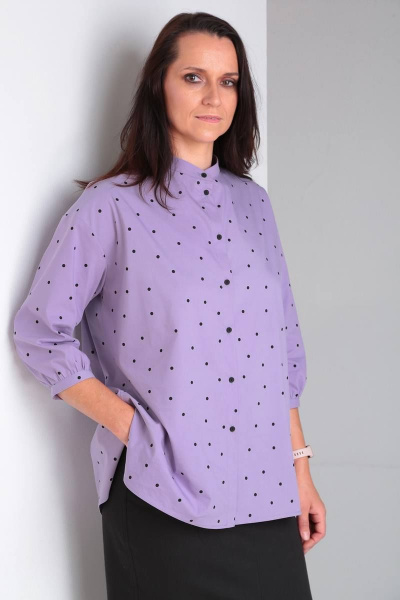 Рубашка Ma Vie М646 фиолетовый - фото 2