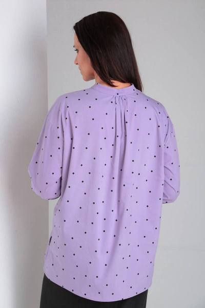 Рубашка Ma Vie М646 фиолетовый - фото 5