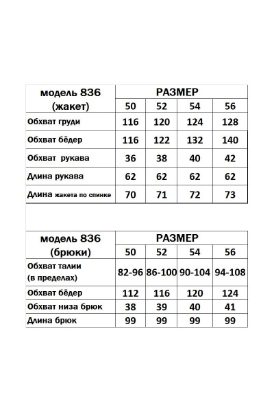 Брюки, жакет Effect-Style 836 - фото 3