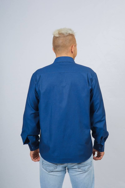 Рубашка Nadex 01-062913/203-23.170-176 темно-синий_оксфорд - фото 3