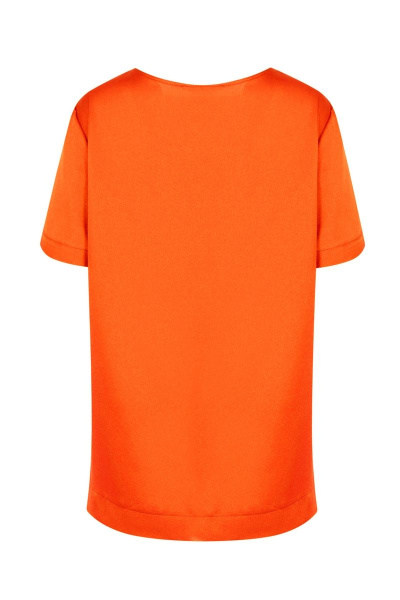 Блуза Elema 2К-162-164 оранжевый - фото 3