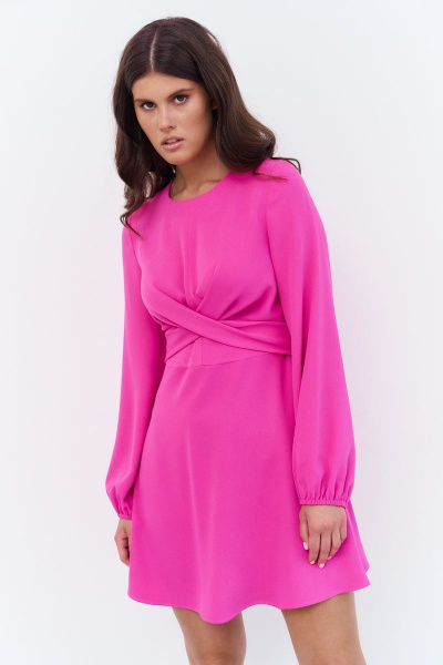 Платье FLAIM 1014.02 розовый - фото 7