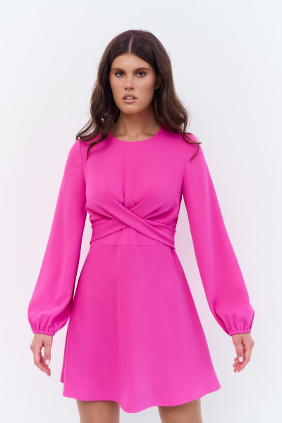 Платье FLAIM 1014.02 розовый - фото 6