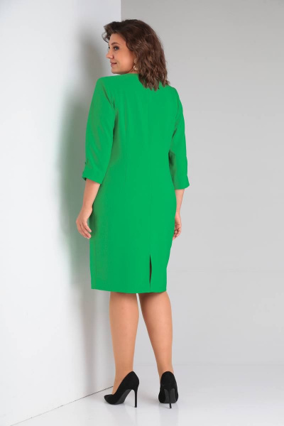 Платье SVT-fashion 586 зеленое_яблоко - фото 2