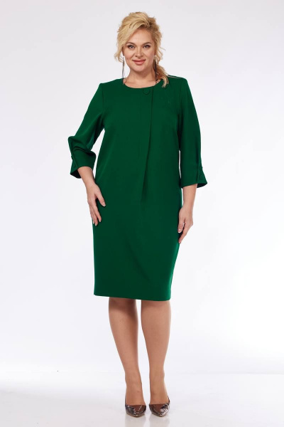 Платье SVT-fashion 586 зеленый - фото 1