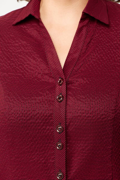 Блуза Zlata 4177 бордовый - фото 8
