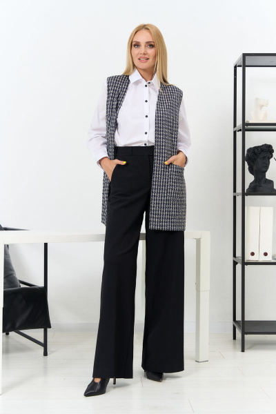 Блуза, брюки, жилет Azzara 868 - фото 3