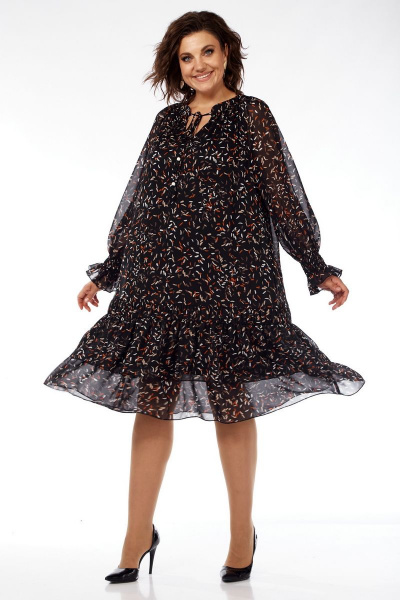 Платье Mubliz 108 черный_дизайн - фото 5