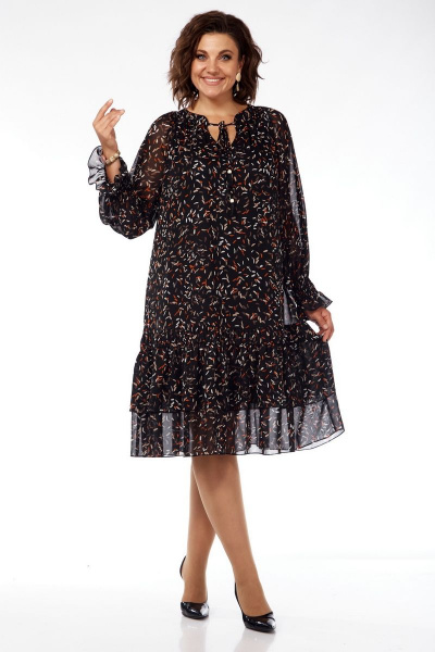 Платье Mubliz 108 черный_дизайн - фото 1