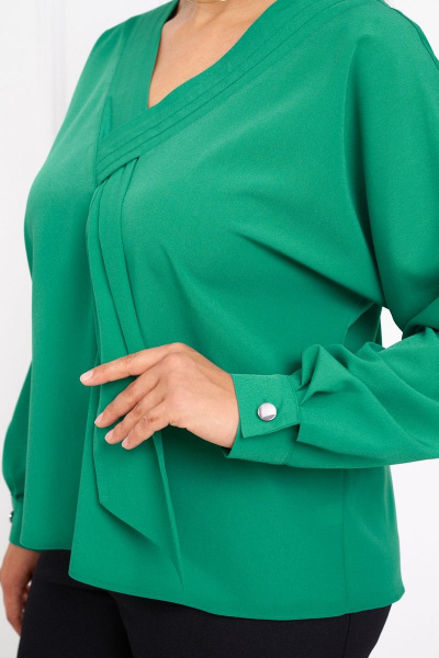 Блуза Almirastyle 305 зелёный - фото 6
