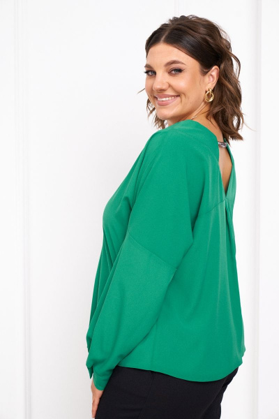 Блуза Almirastyle 305 зелёный - фото 1