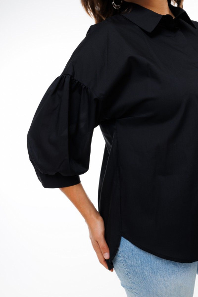 Блуза Anelli 1414 черный - фото 4